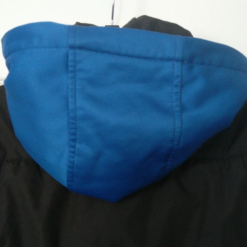 Nautica Boys Hybrid Quilted Hooded Puffer Jacket Size L/G , Winter - Picture 8 of 12